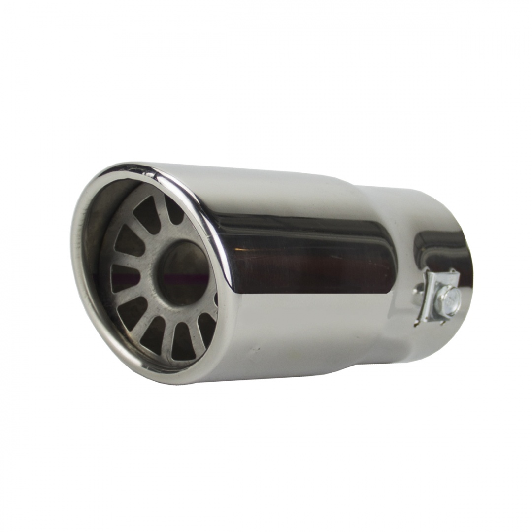 Насадка на глушитель "Nova Bright" нержавеющая сталь, в дв.блистере (д. 55 мм)