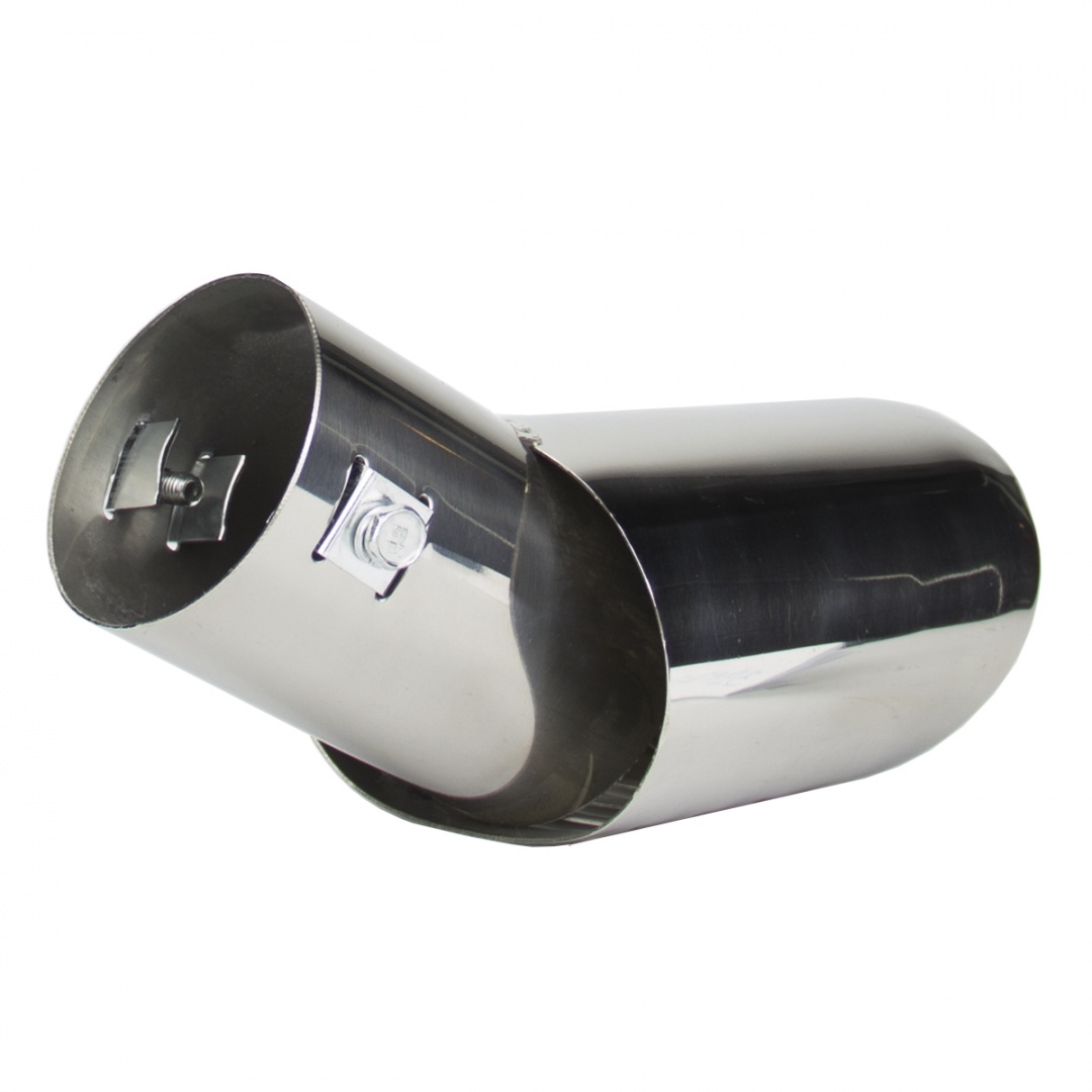 Насадка на глушитель "Nova Bright" нержавеющая сталь, в дв.блистере (д. 50 мм)